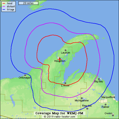 WKMJ Coverage Mix 93.5 Coverage